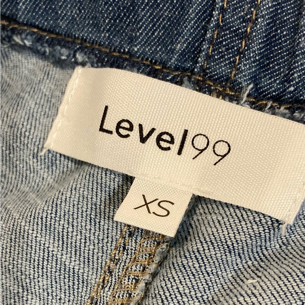 Level 99 blue lightweight cargo pants, size XS - Picture 6 of 8